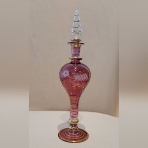 Egyptian hand-made perfume bottle, New